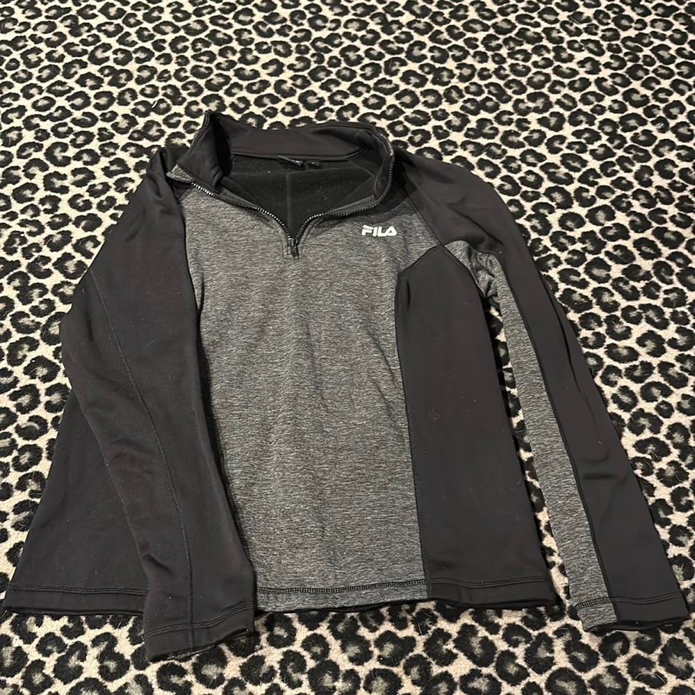 Fila fleece pullover zip up